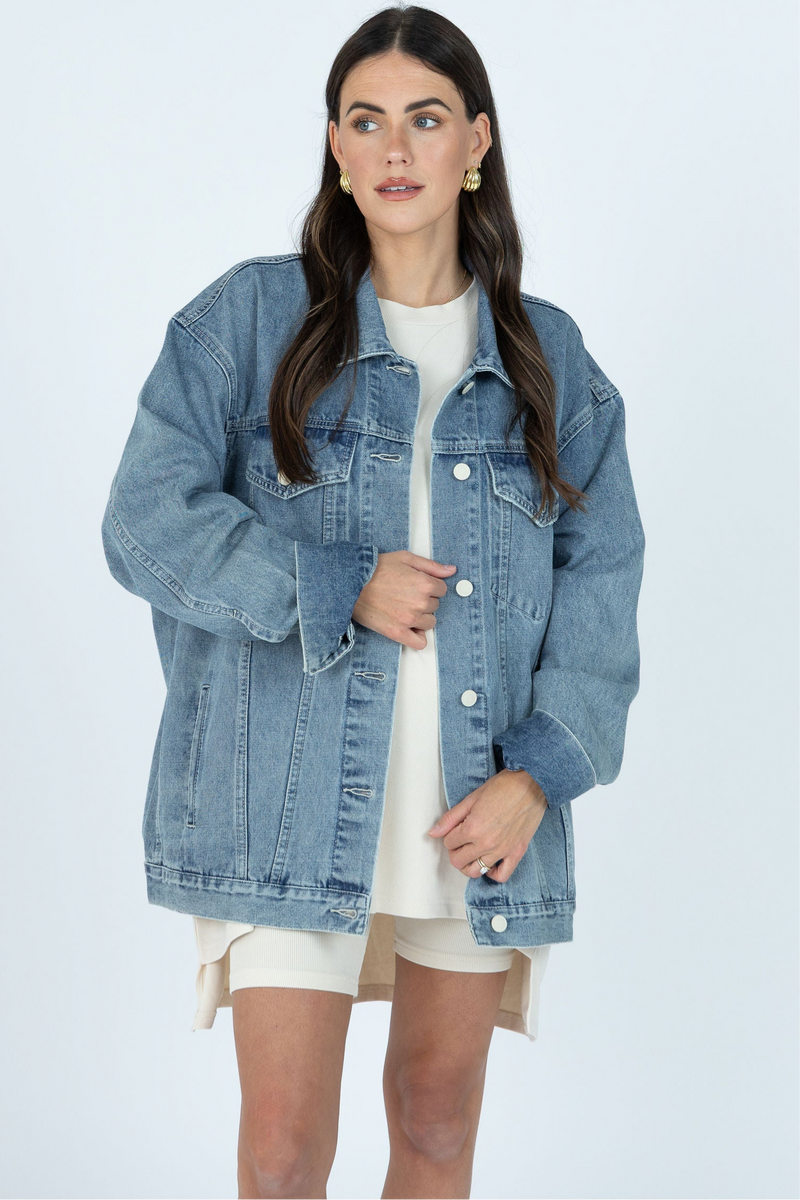 The Foxy Club Denim Jacket – The Foxy Kind