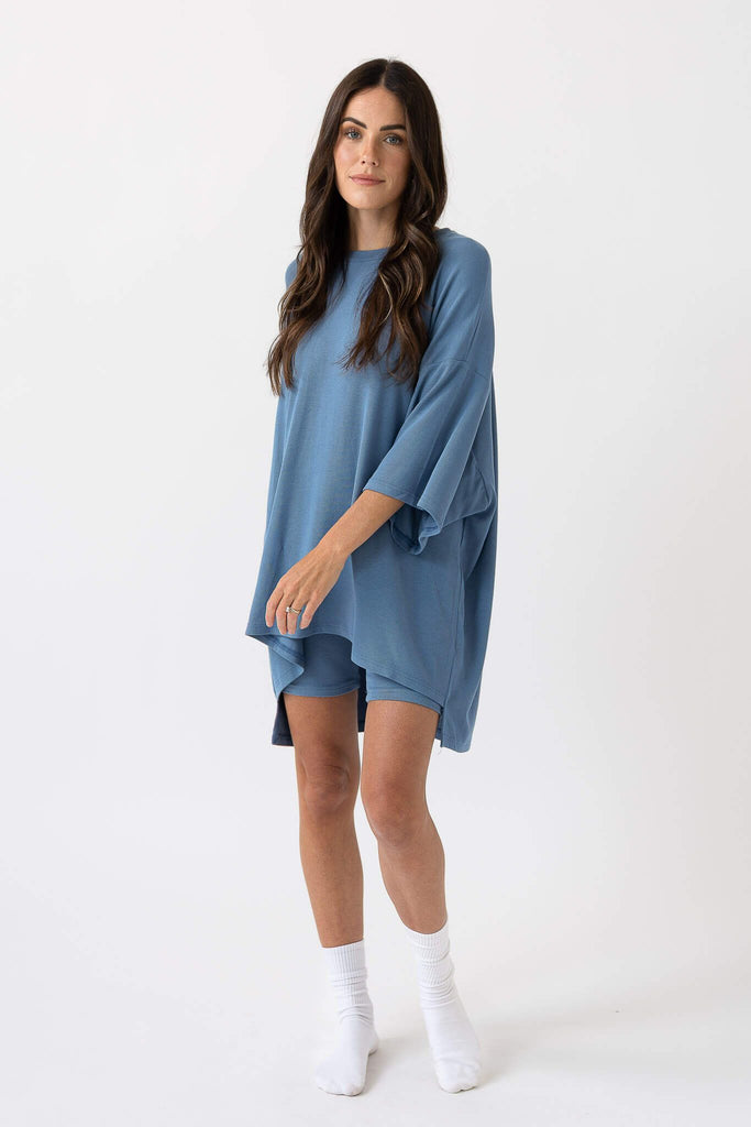 All Weekend Long Set Royal Blue – The Foxy Kind